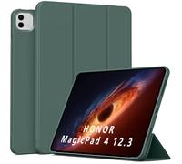 QJONSIU Coque Compatible avec Honor MagicPad 4 12.3 2026, Fonction Stand, Anti-Choc Protection, Ultra-Mince TPU Kickstand Case-Green