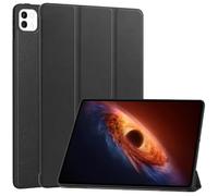 QJONSIU Coque Compatible avec Honor MagicPad 4, Stand Feature Couverture Intelligente Ultra Fine, PU et PC Protecteur Anti-Rayures-Noir