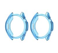 QJONSIU Coque Compatible avec Honor Watch 6, 2 Pack Antichoc Souple TPU Partielle Protection Mince Coque-Blue