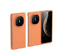 QJONSIU Coque Compatible avec Huawei Mate X6, [Anti-Rayures] Coque Protecteur en PC Dur, Coque Ultra-Mince pour Huawei Mate X6-Orange