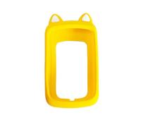 QJONSIU Coque Compatible avec Magene C606, Antichoc Protection en Souple Silicone Case pour GPS Vélo Accessoires, Léger-Jaune