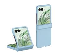 QJONSIU Coque Compatible avec Motorola Razr 60, Antichoc Coque PC Ultra-Mince, Protection des Charnières, Coque Protecteur Anti-Rayures pour Motorola Razr 60-Bleu Ciel