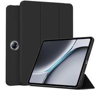 QJONSIU Coque Compatible avec OnePlus Pad Go, Fonction Stand, Protection en TPU Anti-Choc, Intelligent Ultra-Mince Kickstand Case-Noir