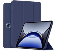 QJONSIU Coque Compatible avec Oppo Pad 3 Pro 12.1, Fonction Stand, Protection en TPU Anti-Choc, Intelligent Ultra-Mince Kickstand Case-Bleu