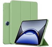 QJONSIU Coque Compatible avec Oppo Pad 3 Pro 12.1, Fonction Stand, Protection en TPU Anti-Choc, Intelligent Ultra-Mince Kickstand Case-Vert Menthe