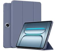 QJONSIU Coque Compatible avec Oppo Pad SE, Fonction Stand, Protection en TPU Anti-Choc, Intelligent Ultra-Mince Kickstand Case-Mauve