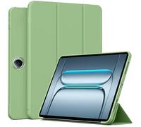 QJONSIU Coque Compatible avec Oppo Pad SE, Fonction Stand, Protection en TPU Anti-Choc, Intelligent Ultra-Mince Kickstand Case-Vert Menthe