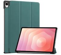QJONSIU Coque Compatible avec Samsung Galaxy Tab S12 Plus, Stand Feature Couverture Intelligente Ultra Fine, PU et PC Protecteur Anti-Rayures-Vert