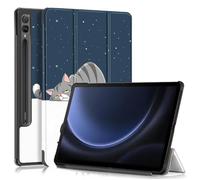 QJONSIU Coque Compatible avec Samsung Galaxy Tab S12 Ultra, Stand Feature Couverture Intelligente Ultra Fine, PU et PC Protecteur Anti-Rayures-2