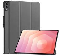 QJONSIU Coque Compatible avec Samsung Galaxy Tab S12 Ultra, Stand Feature Couverture Intelligente Ultra Fine, PU et PC Protecteur Anti-Rayures-Gris