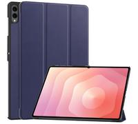 QJONSIU Coque Compatible avec Samsung Galaxy Tab S12 Ultra, Stand Feature Couverture Intelligente Ultra Fine, PU et PC Protecteur Anti-Rayures-Bleu
