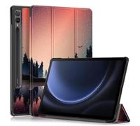 QJONSIU Coque Compatible avec Samsung Galaxy Tab S12 Ultra, Stand Feature Couverture Intelligente Ultra Fine, PU et PC Protecteur Anti-Rayures-1