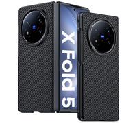 QJONSIU Coque Compatible avec Vivo X Fold 5, Anti-Rayures Ultra-Mince Coque Protecteur en PC Dur, Case pour Vivo X Fold 5-Noir