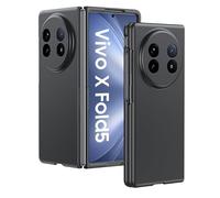 QJONSIU Coque Compatible avec Vivo X Fold 5, Anti-Rayures Ultra Mince Coque Protecteur en PC Dur-Noir