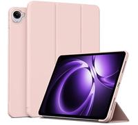 QJONSIU Coque Compatible avec Xiaomi Pad Mini 8.8, Fonction Stand, Protection en TPU Anti-Choc, Intelligent Ultra-Mince Kickstand Case-Rose