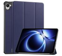 QJONSIU Coque Compatible avec Xiaomi Pad Mini, Stand Feature Couverture Intelligente Ultra Fine, PU et PC Étui Protecteur Anti-Rayures-Bleu