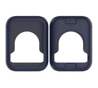QJONSIU Coque Compatible avec Xiaomi Smart Band 10 Pro, 2 Pack Antichoc Souple Silicone Protecteur Case Anti-Rayures-Blue