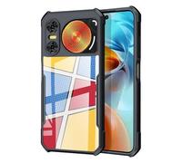 QJONSIU Coque Compatible avec ZTE Nubia Music Pro, Protection Airbag, Hybride PC/TPU, Anti-Rayures & Antidérapant Coque Transparente