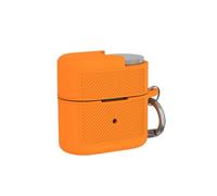 QJONSIU Coque pour Nothing CMF Clip Pro, Antichoc, Orange | Robuste Protection, Souple Silicone avec Mousqueton, Protection Intégrale du Corps