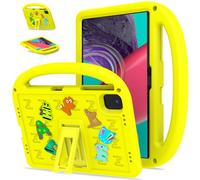QJONSIU Etui Compatible avec Honor Pad X8a, PC Anti-Rayures Protecteur, Stand Feature Antichoc Étui avec Poignée-Jaune