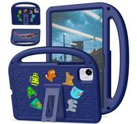 QJONSIU Etui Compatible avec Honor Pad X9a, PC Anti-Rayures Protecteur, Stand Feature Antichoc Étui avec Poignée-Bleu