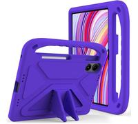 QJONSIU Etui Compatible avec Xiaomi Poco Pad M1, Antichoc Étui avec Poignée, Anti-Rayures Protecteur PC, Stand Feature-Mauve
