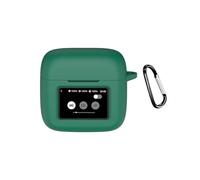 QJONSIU Étui pour JBL Tour Pro 3, Étui en Silicone Souple, avec Clip en Forme de D, Étui de Protection pour JBL Tour Pro 3-Vert
