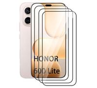 QJONSIU Film de Protection Compatible avec Honor 600 Lite, 3 Pack Protecteur d'écran HD, Dureté 9H, Protection Plein Écran, Résistant aux rayures