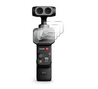 QJONSIU Film de Protection Compatible avec Insta 360 Luna Ultra, 3 Pack Protecteur d'écran HD, Dureté 9H, Anti-rayures