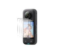 QJONSIU Film de Protection Compatible avec Insta360 X4 Air, 3 Pack Protecteur d'écran HD, Dureté 9H, Protection Plein Écran, Résistant aux rayures