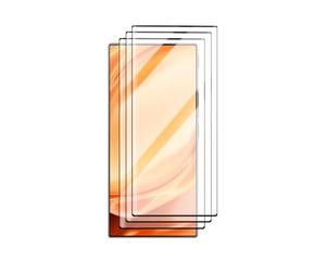 QJONSIU Film de Protection pour ZTE nubia Z70S Ultra, 3 Pack Protecteur d'écran HD, Dureté 9H, Protection Plein Écran, Résistant aux rayures