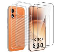 QJONSIU Film Protecteur Compatible avec Honor 600, 2 Pack Arrière Film en TPU Souple, 2 Pack Protecteur D'écran Dureté 9H, Anti rayures