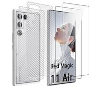 QJONSIU Film Protecteur Compatible avec ZTE Nubia RedMagic 11 Air, 2 Pack Arrière Film en TPU Souple, 2 Pack Protecteur D'écran Dureté 9H, Anti rayures