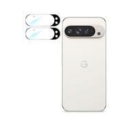 QJONSIU pour Google Pixel 10 Pro XL Film Protecteur, 2 Pack Verre Trempé Film pour Lens, Anti rayures [Pas de bulle] pour Google Pixel 10 Pro XL-Noir