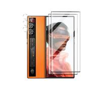 QJONSIU pour ZTE nubia Red Magic 10 Air Film Protecteur,[2 Pack] Protecteur D'écran, [2 Pack] Protecteur de Caméra Arrière, [Anti-rayures] pour ZTE nubia Red Magic 10 Air