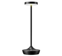 QJRGUY 2 Paires Lampes de Table Portables sans Chaîne à Batterie, Supporte la Lumière en Continu, Base Réglable, Divers Style d'Intérieur (Blanc2)