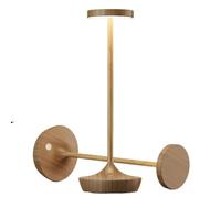 QJRGUY 2 Paires Lampes de Table Portables sans Chaîne à Batterie, Supporte la Lumière en Continu, Base Réglable, Divers Style d'Intérieur (Blanc2)