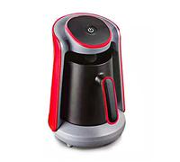 QJRGUY 600W cafetière Automatique Machine à Cordon Caxe électrique Moka Coffee Kettle Portable (Rosso)
