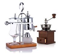 QJRGUY Machine à café, Ensemble de cafetière, Type Siphon, poinçon Manuel, Petite Vapeur