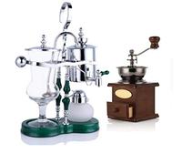 QJRGUY Machine à café, Ensemble de cafetière, Type Siphon, poinçon Manuel, Petite Vapeur