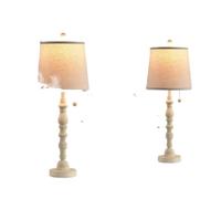 QJRGUY Nuit Anthracite Farmhouse Set de 2 avec Plaquette en Tissu pour Séjour, Chambre à Coucher Bureau (2 pièces)