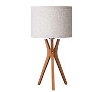QJRGUY Tableau de Lecture à Base en Bois avec Diffuseur en Coton Lin pour Chambre, Lit ou Bureau (Beige)