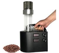 QJRGUY Torréfacteur électrique 50G, Machine torréfier Les Grains de Maison, Double Affichage numérique, synchronisation température réglables, adapté à la Cuisson du café des céréales