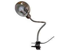 QJUZO Lampe À Pince E27, Lampe De Lecture LED, Lampe De Chevet Métal Lampe De Bureau Flexible Lampe Clip Portable pour Livre Au Lit, Livre, Ereaders, Nuit