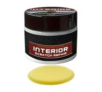 Qkbuza 100g Renovateur Plastique Voiture Interieur, Kit De Réparation De Rayures pour Tableau De Bord, Efface Rayure Voiture, Restaurateur De Tableau De Bord De Voitur