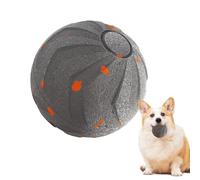 Qkbuza Balle roulante automatique pour chien | Jouets électriques roulants intelligents - Balle rebondissante automatique, jouet pour animal domestique rechargeable par USB pour porte d'entrée, garage