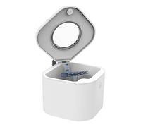 Qkbuza Boîtier Nettoyant pour Appareil Dentaire UV,Boîtier Stérilisateur UVC Pour Appareils Dentaires - Étuie de Nuit pour Garde de Nuit Entretien Nettoyage et Protection pour Tétine