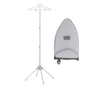 Qkbuza Cintre Pour Vêtements À La Vapeur, Support De Défroisseur Pliant Télescopique Portatif, Support Pour Défroisseur À Vapeur, Vapeur Pliant Cintre Vapeur En Tissu Sur Pied