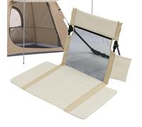 Qkbuza Coussin De Siège De Stade Portable d'Oxford Chaise De Sol Rembourrée Chaise De Sol Rembourrée Siège Pliable Camping pour Les Événements Sportifs Et Les Concerts en Plein Air