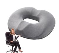 Qkbuza Coussin Donut Assis - Coussin Creux pour Coccyx - Dessous antidérapant - Coussin orthopédique pour hémorroïdes - pour la Grossesse Post-Partum et Le soulagement de